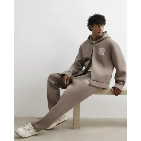 River Island Premium Regular Fit Baroque Joggers