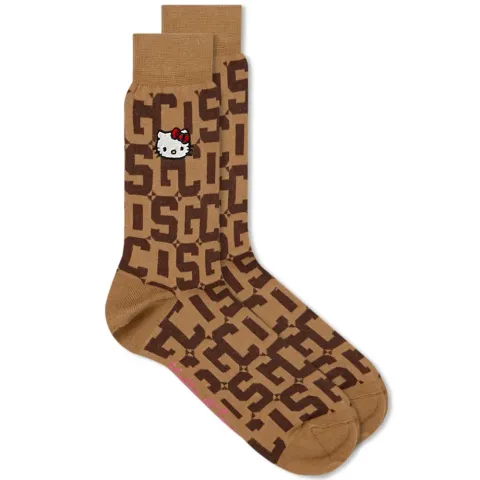 Monogram Sock