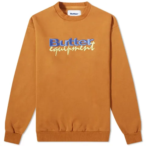 Equipment Embroidered Crew Sweat