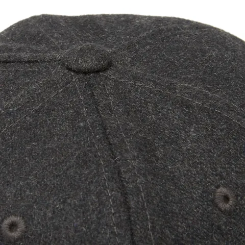 Smooth Stock Melton Snapback Cap