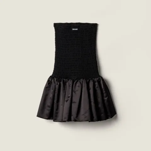 Georgette mini-dress