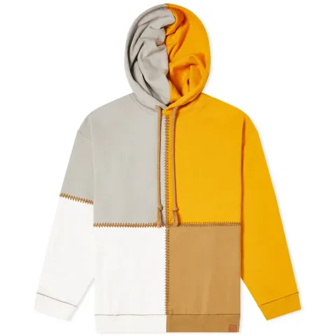 Multicolour Stitched Hoodie