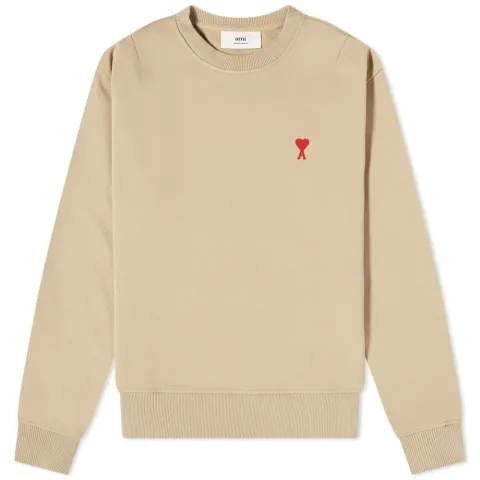 AMI Small A Heart Crew Sweat