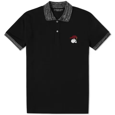 Embroidered Motif Polo