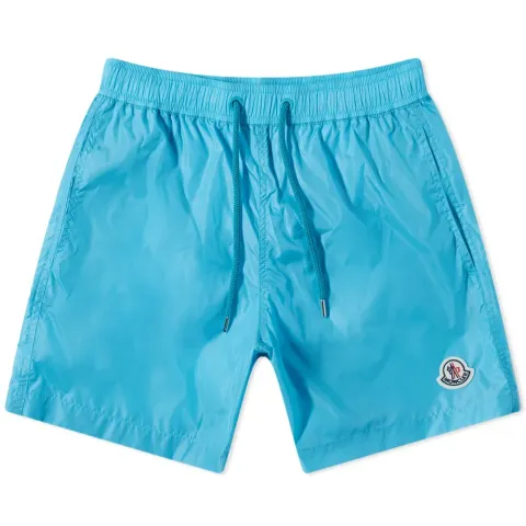 Logo Zip Pocket Swim Shorts