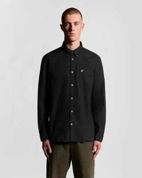 Lyle & Scott Cotton Button Down Oxford Shirt