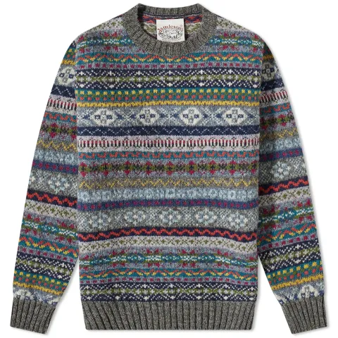 Jamieson's of Shetland Fair Isle Crew