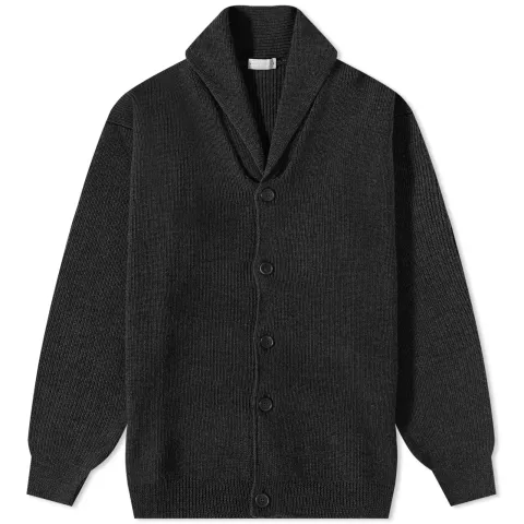 Shawl Collar Rib Cardigan