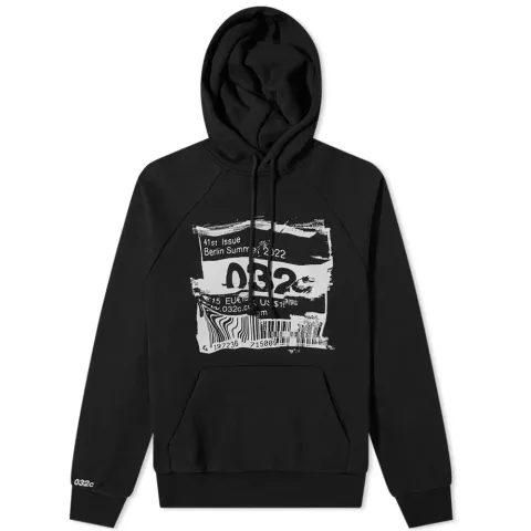Barcode Glitch Hoodie