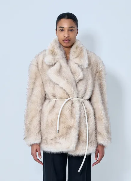 Plush Textured Coat