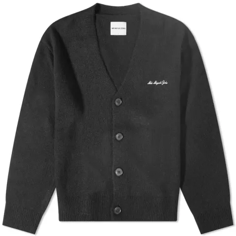 Mohair Blend Knit Cardigan