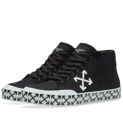 Vulcanised Arrow Mid Top Sneaker