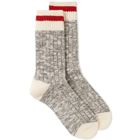 Heritage Speckle Ribbed Sock
