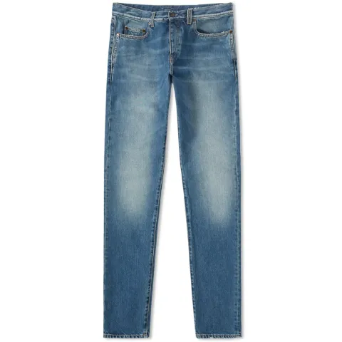 Light Washed Slim Fit Jean