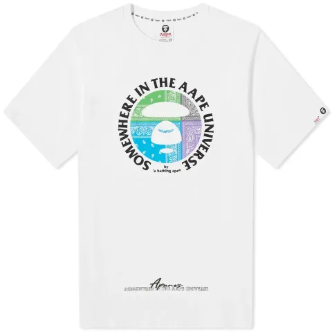 AAPE Bandana Print T-Shirt