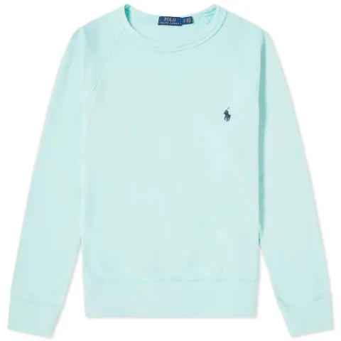 Washed French Terry Crew Sweat