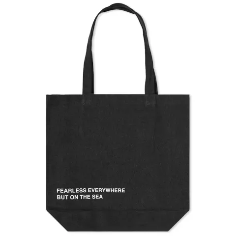 A.P.C Diane Denim Tonal Logo Shopping Bag