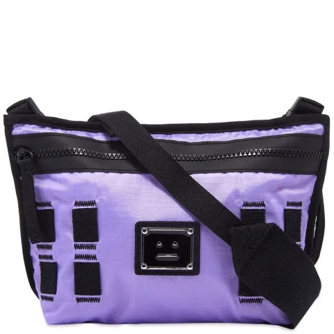 Agios Plaque Face Cross-Body Bag