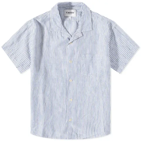 Linen Stripe Vacation Shirt