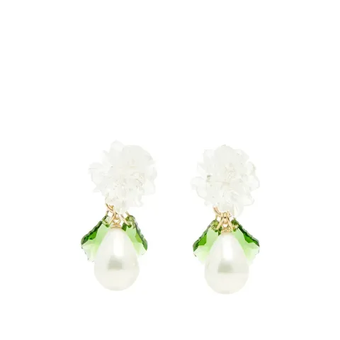 Aspen Pear Flower Earrings