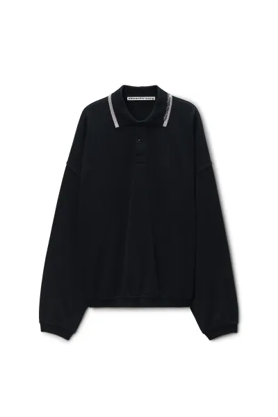 Long-Sleeve Polo Shirt