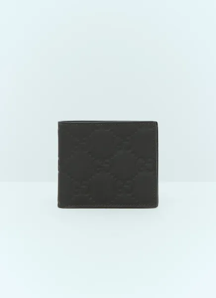 GG Rubber Effect-Bi-Fold Wallet