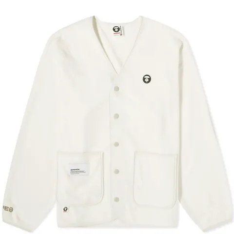 AAPE Now Fleece Cardigan Jacket