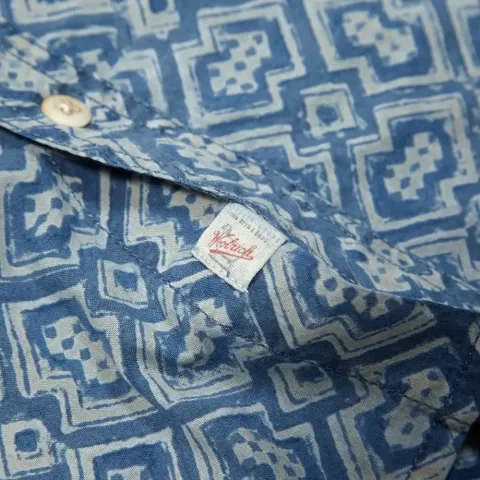 Aztec Print Work Shirt