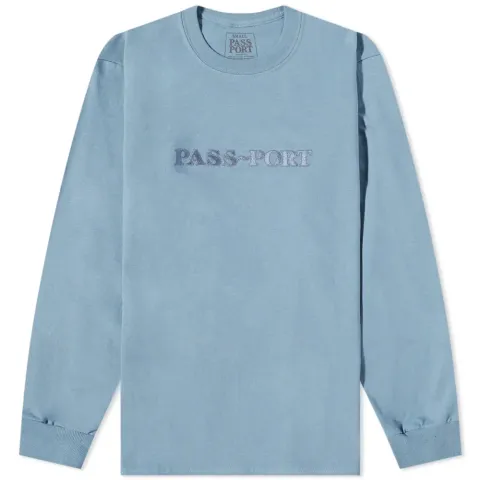 Pass-Port Long Sleeve Official Embroidery T-Shirt