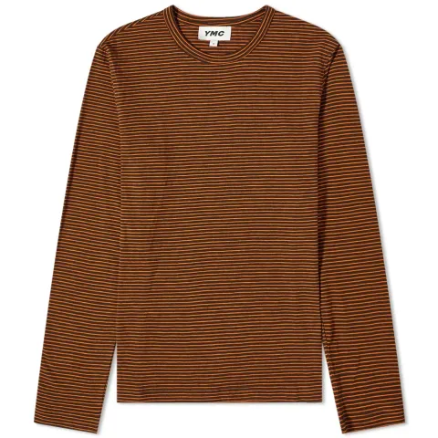 Long Sleeve Triple Striped T-Shirt