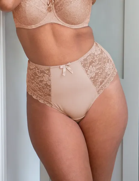 Pour Moi Rebel Full Briefs Beige