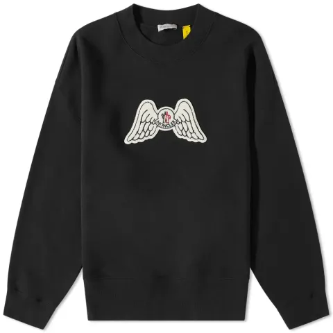 8 Moncler Palm Angels Wing Logo Crew Sweat