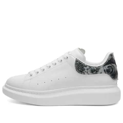 Metalic Flower Tab Oversized Sneaker