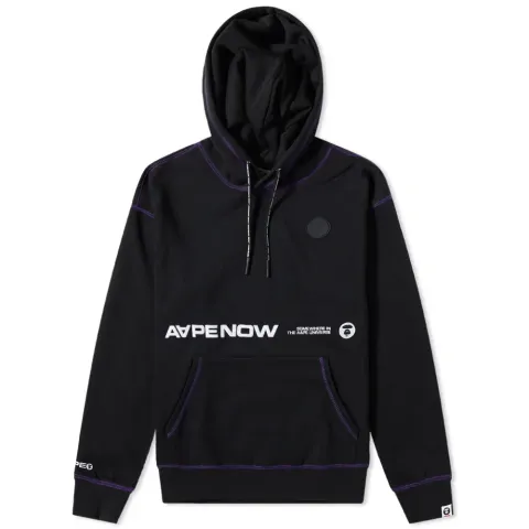 AAPE Contrast Stitch Logo Popover Hoody