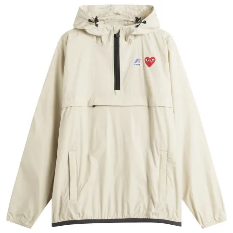 x K-Way Half Zip Packable Jacket