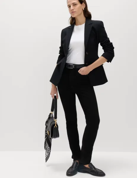 Marks & Spencer Lily Magic Shaping High Waisted Jeans Black
