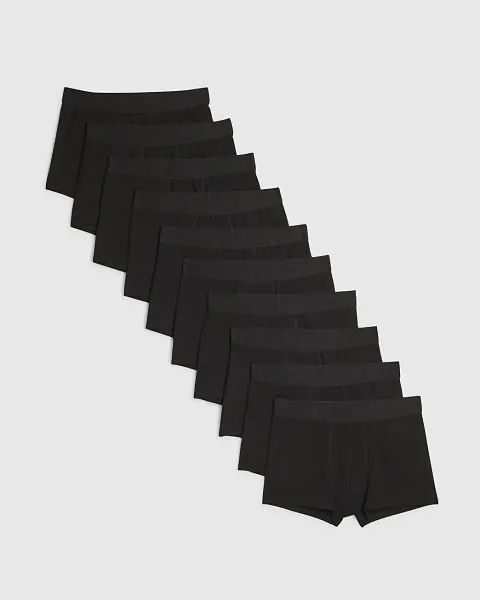 River Island Jacquard Ri Pack Of 10 Trunks