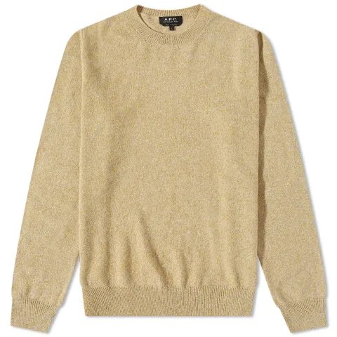 A.P.C. Adam Marl Crew Knit