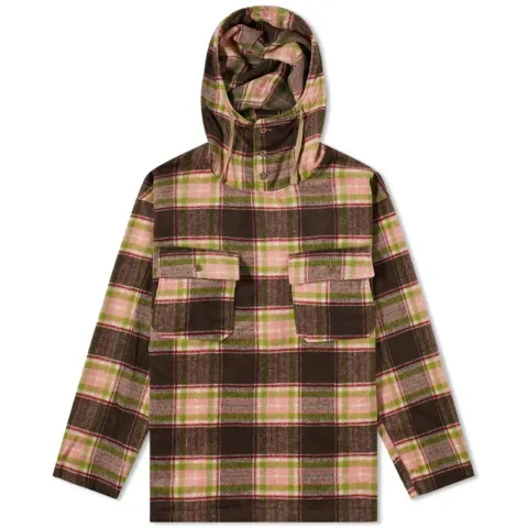 Plaid Cagoule Shirt