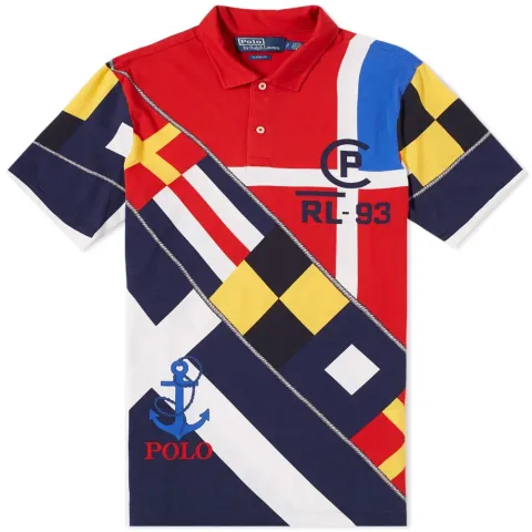 CP93 Sailing Print Polo