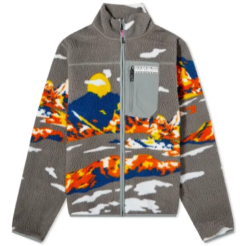 Igloo Mountain Print Fleece