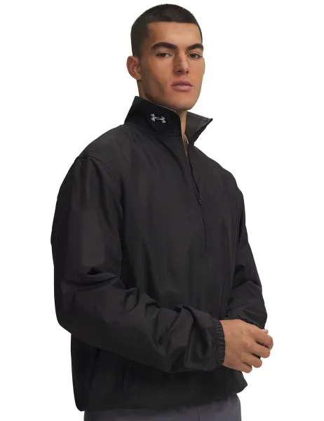 UA Icon Cold Weather Half Zip Jacket Black