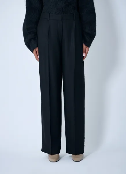 Wide Flannel Pants