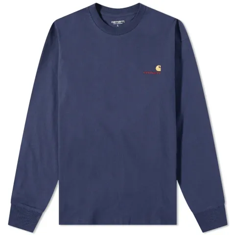 Long Sleeve American Script T-Shirt