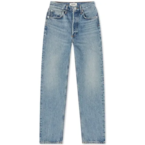 90s Pinch Waist Straight Leg Jeans