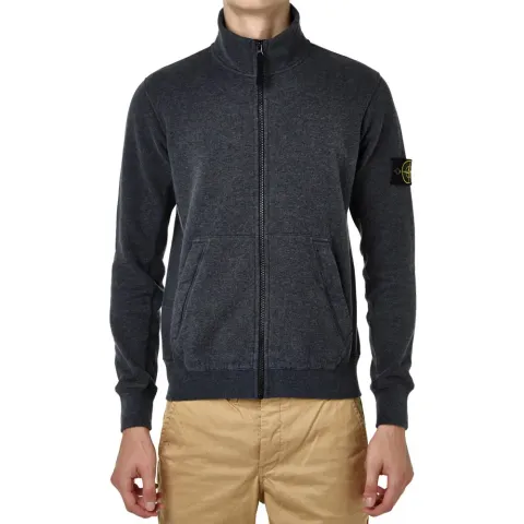 Garment Dyed Cotton Fleece Track Top