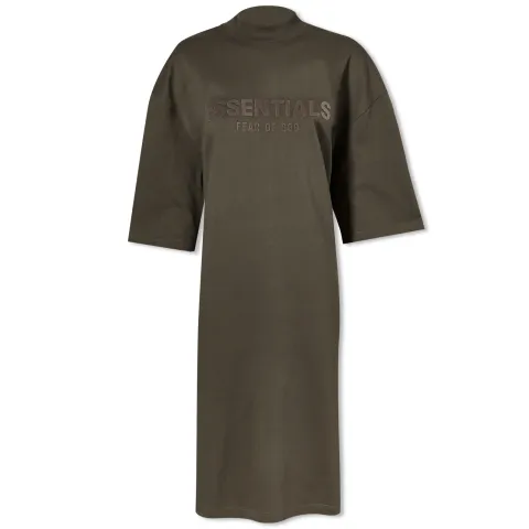 Short Sleeve Logo Dress