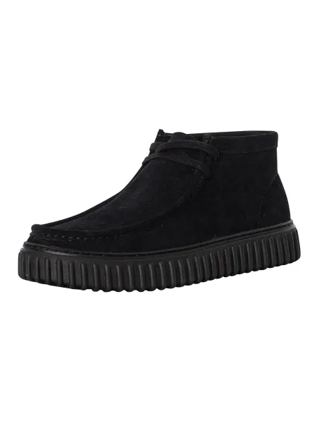 Clarks Torhill Hi Suede Shoes