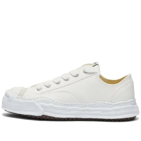 Hank Low Original Sole Toe Cap Canvas Sneaker