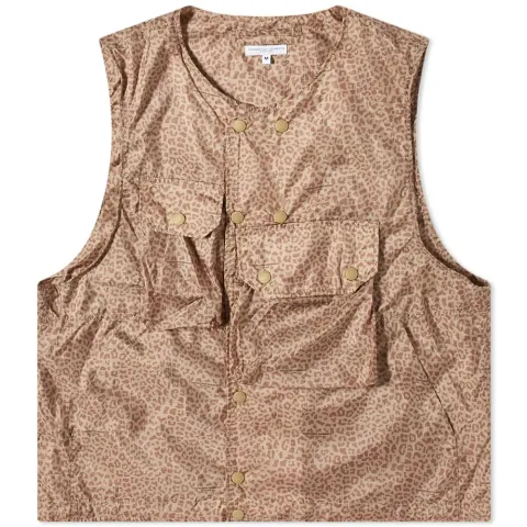 Leopard Ripstop Cover Vest